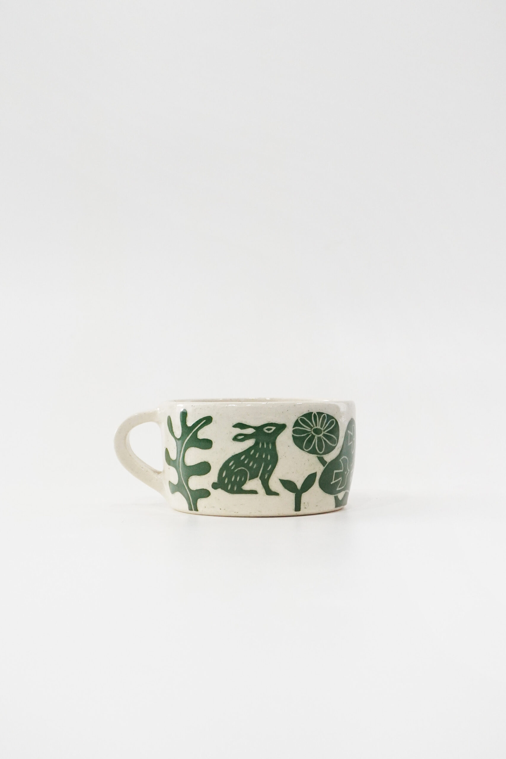 Nii_Mariskha_Sgrafitto_DEER MUG GREEN STRAIGHT_3